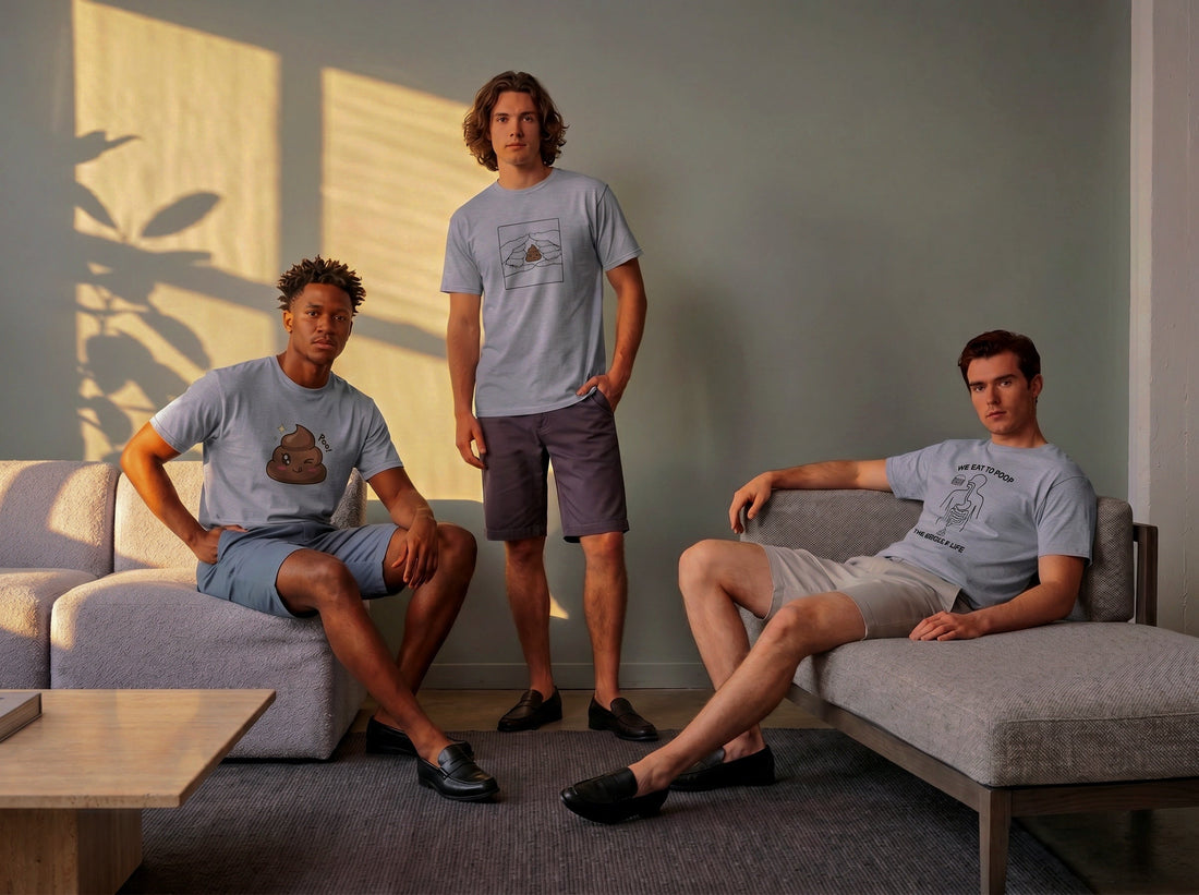 Start Conversations With The Turd Club Bold Graphic Tees