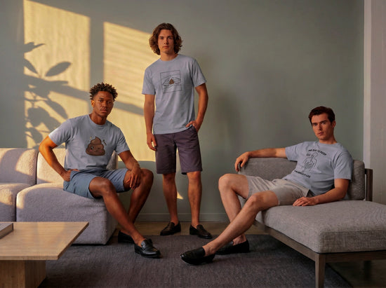 Start Conversations With The Turd Club Bold Graphic Tees