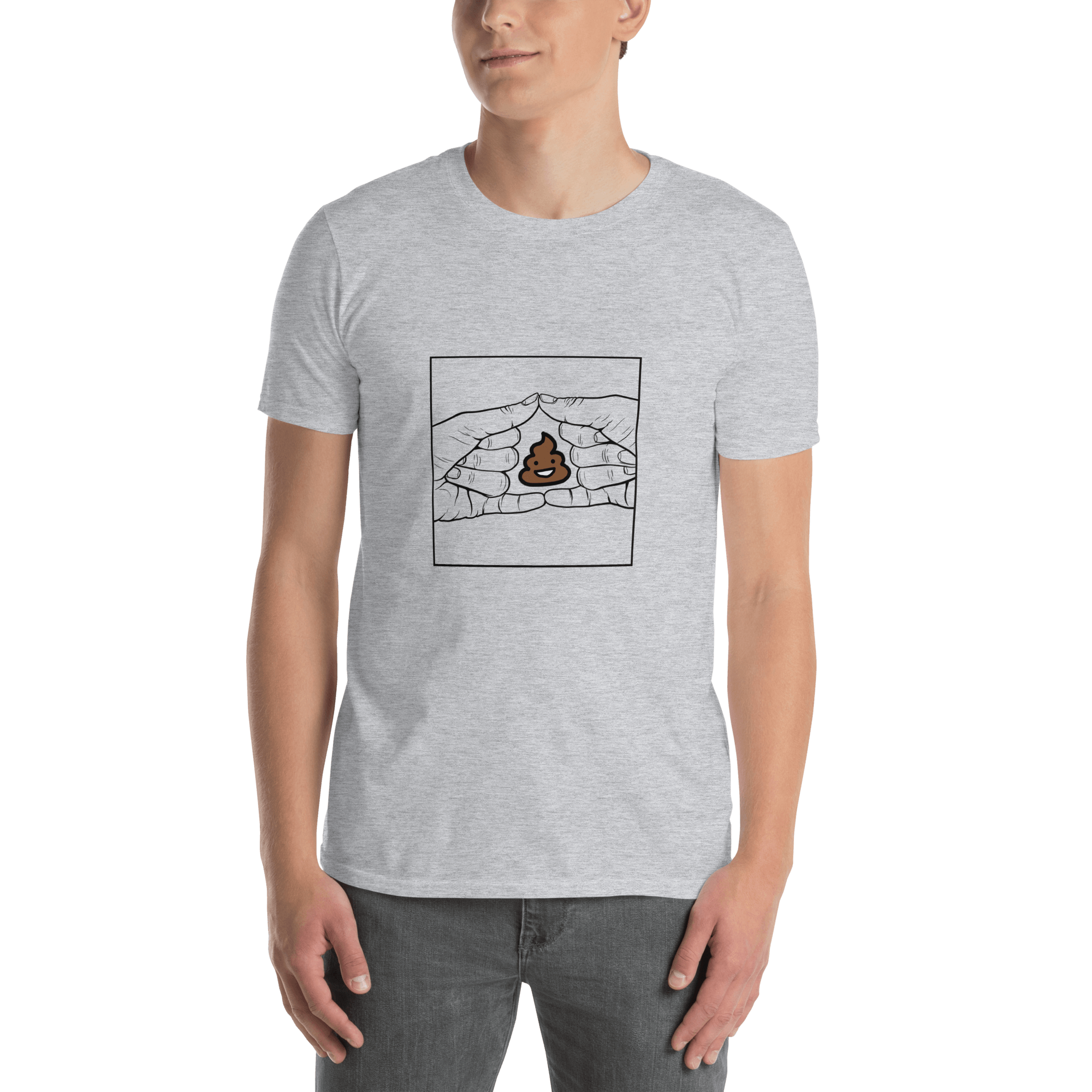 Poo Gesture Funny Graphic T-Shirt | The Turd Club - The Turd Club