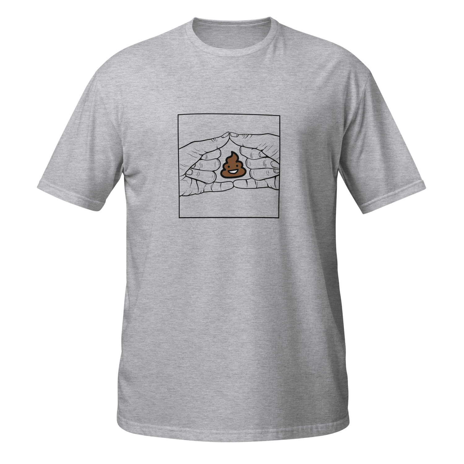 Poo Gesture Funny Graphic T-Shirt | The Turd Club