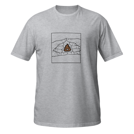 Poo Gesture Funny Graphic T-Shirt | The Turd Club