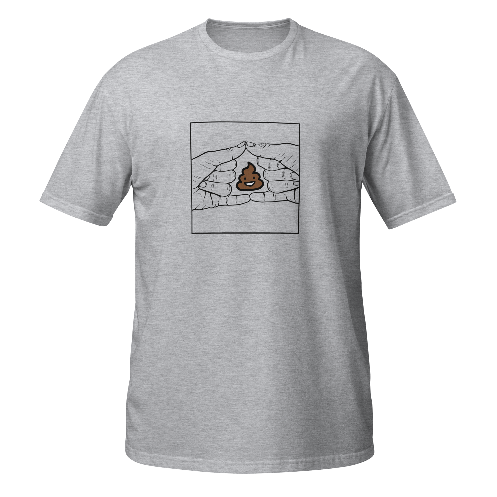 Poo Gesture Funny Graphic T-Shirt | The Turd Club - The Turd Club