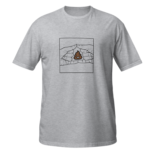 Poo Gesture Funny Graphic T-Shirt | The Turd Club - The Turd Club