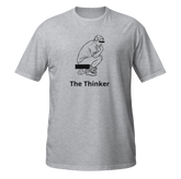 The Thinker Funny Graphic T-Shirt | The Turd Club